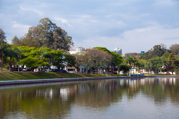 Fototapeta premium Lago Igapó, Londrina, Paraná