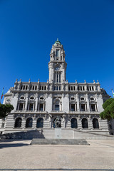 Fototapeta na wymiar Ciity hall of Porto