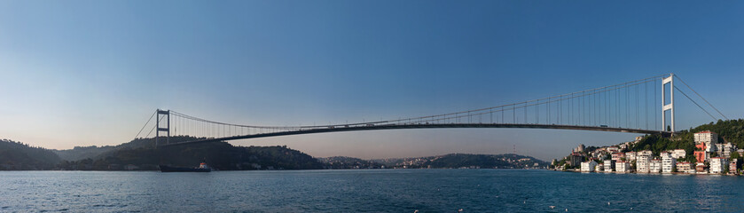 Panoramic Fatih Sultan Mehmet Bridge