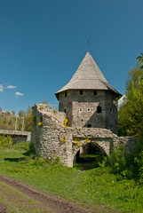 Fototapeta na wymiar Old castle in Kamenetz