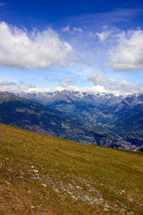 Veduta della Conca di Pila - Valle d'Aosta