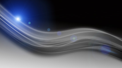 futuristic wave background design with lights