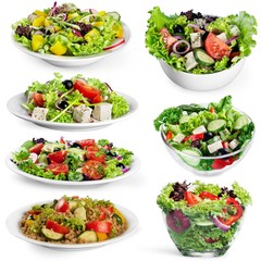 Food, plate, salad.