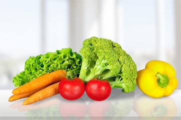 Vegetable, Freshness, Isolated.