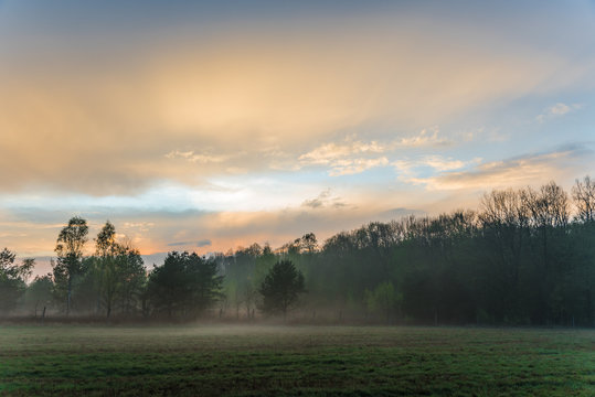 Beautiful misty evening © JonikFoto.pl
