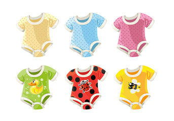 cute colorful costumes for babies with fun prints
