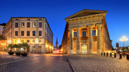 Fototapeta na wymiar stockholm city