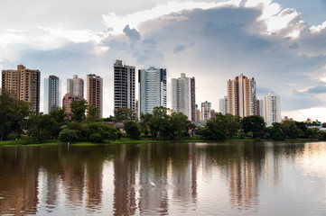 Obraz na płótnie Canvas Lago Igapó, Londrina, Paraná