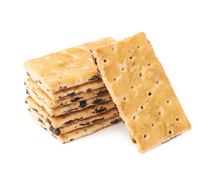 Cracker raisin cookies composition