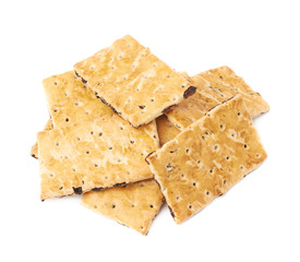 Pile of multiple raisin cookies