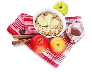 Oatmeal, Breakfast, Healthy Eating.