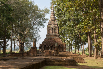 Fototapeta premium Thailand, Norden, Golden Triangle, Goldenes Dreieck, Chiang Rai, Tempel, Chiang Saen, Wat Pa Sak