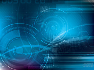 Abstract background of futuristic technology