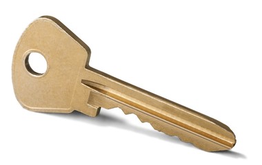 Key, Real Estate, Isolated.