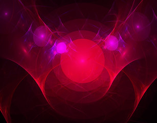 Abstract fractal background