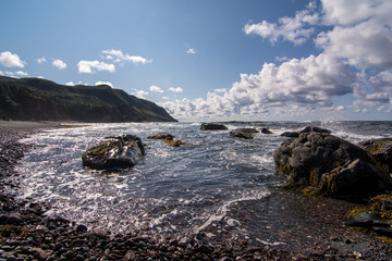 Rocky Coastline in Gros Morne National Park in Newfoundland and