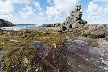 Rock Formations on the coast of Newfoundland and Labrador