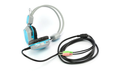 headphones isolated on white background