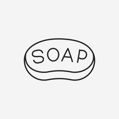 soap line icon