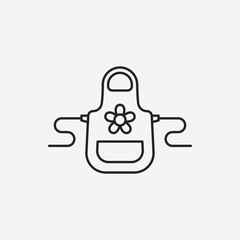 apron line icon