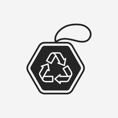 recycle tag icon