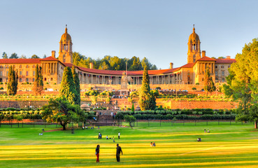 Obraz premium Union Buildings, Pretoria at Sunset