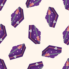 gift theme icon 10, cartoon seamless pattern background