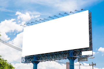 Obraz premium Blank billboard for new advertise.