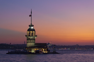 Fototapeta premium The Maiden's Tower in Istanbul