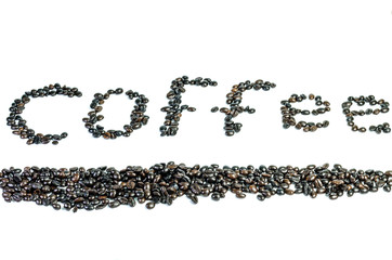 Roasted coffee beans