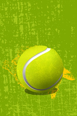 Tennis Ball Background.
All elements are in separate layers and grouped.