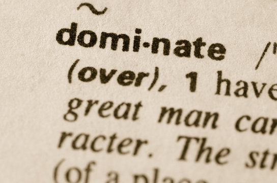 Dictionary Definition Of Word Dominate