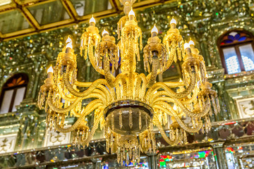 Luminous Chandelier Golestan Palace