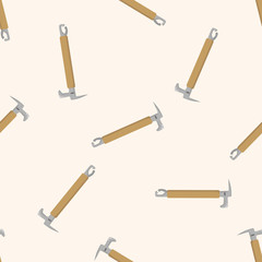 hammer , cartoon seamless pattern background