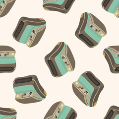 camera , cartoon seamless pattern background