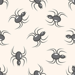 bug cartoon , cartoon seamless pattern background