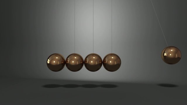 Balancing Newton's balls loop