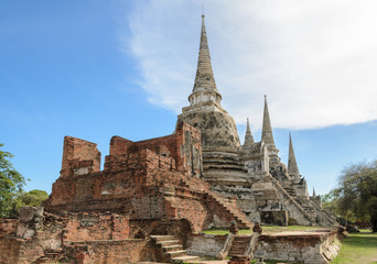 Fototapeta premium Wat Phra Si Sanphet in Ayutthaya, Thailand