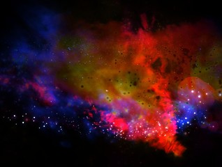 galaxy in outer space