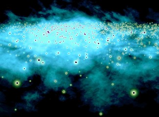Obraz na płótnie Canvas galaxy in outer space