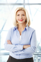 Middle age businesswoman portrait