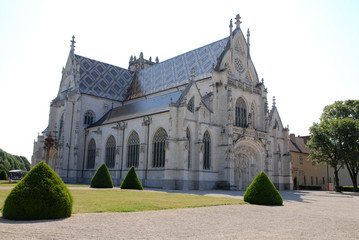 Fototapeta na wymiar Co-cathédrale de Notre Dame de l’Annonciation de Bourg-en-Bresse