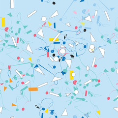 Lines And Shapes Connected