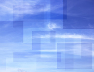 Obraz premium abstract sky geometric background