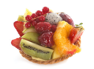 fruits tartlet