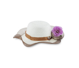 Pretty hat with flower