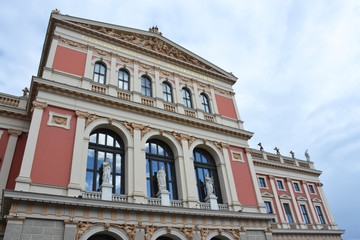 Fototapeta na wymiar Wiener Musikverein (Vienna Music Association), Austria