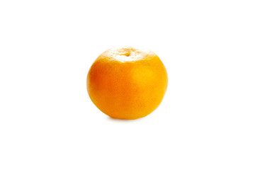 Fresh Orange Isolated on White Background.