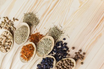 Herb, sandalwood, papyrus.
