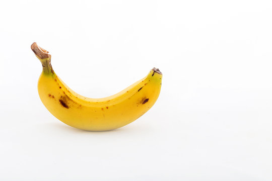  banana isolated on white background